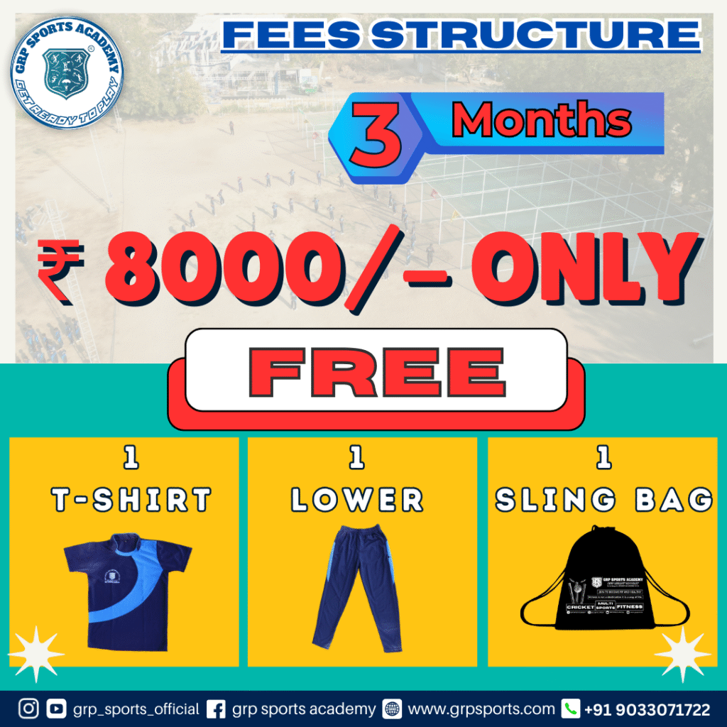 GRP SPORTS Fees Details